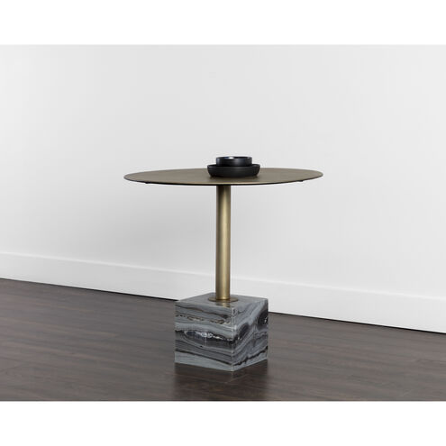 Kata Grey Marble Bistro Table